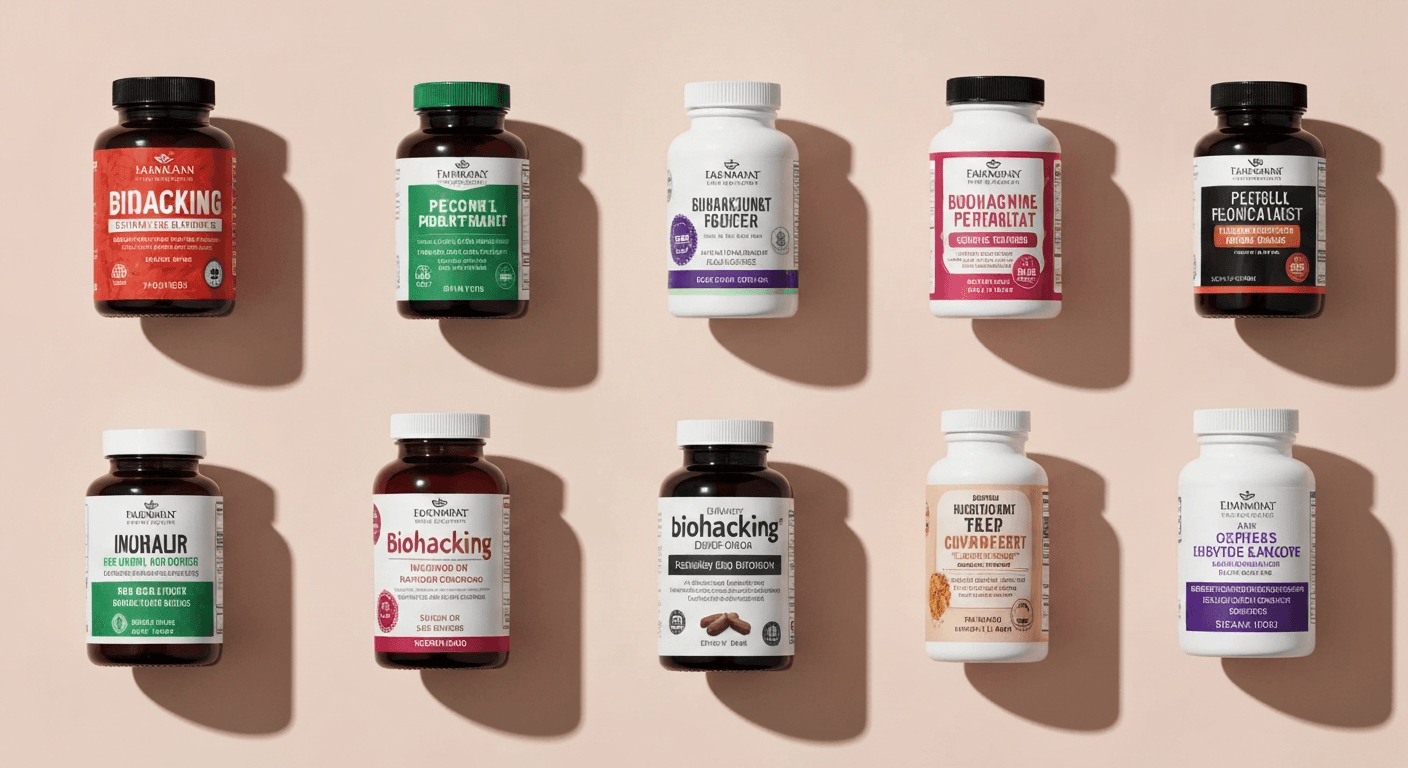 Top 10 Biohacking Supplements: The Ultimate Guide to Optimizing Your Body and Mind